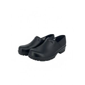 Sanita Professional Black‎ Leather Clogs Slip Resistant Work Shoes Mens 47 EU